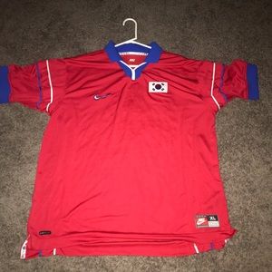 Vintage nike South Korea Soccer Jersey